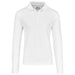 Mens Long Sleeve Zenith Golf Shirt - White Only-