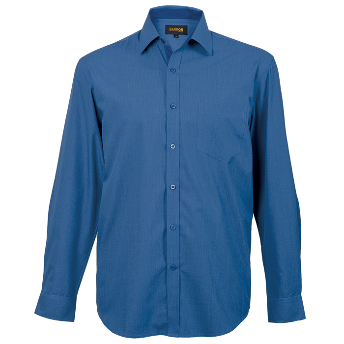 Mens Madison Lounge Long Sleeve - Shirts-Corporate