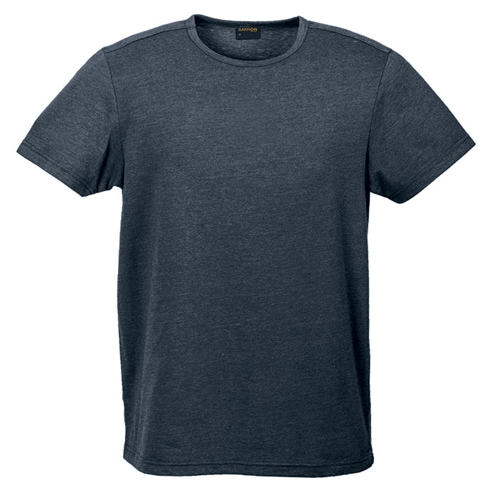 Mens Melange Crew Neck T-Shirt Charcoal / XS / Regular - T-Shirts