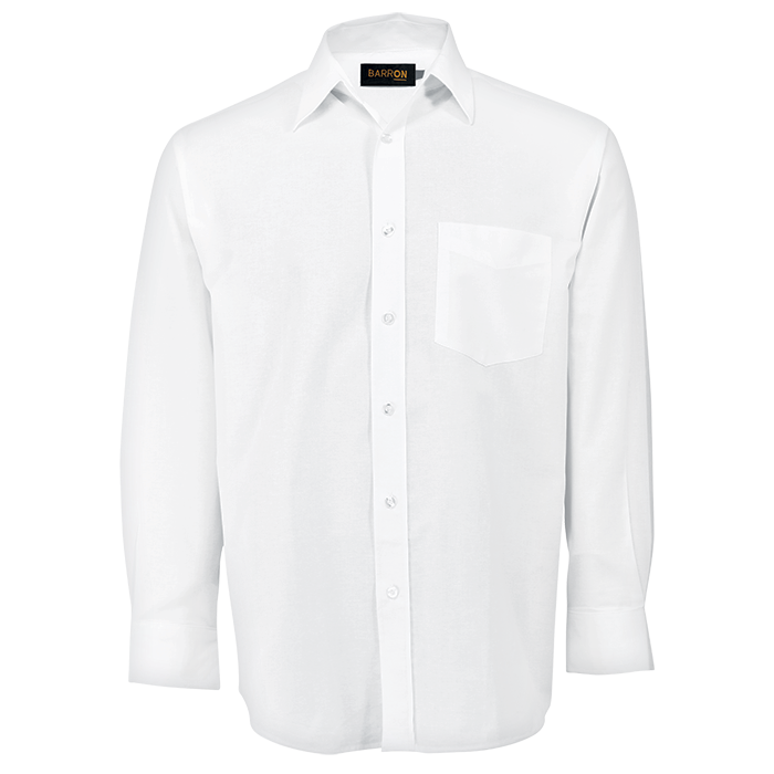 Mens Oxford Lounge Long Sleeve - Shirts-Corporate