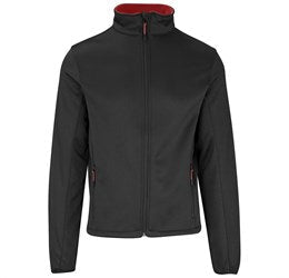 Mens Palermo Softshell Jacket-Coats & Jackets-L-Red-R
