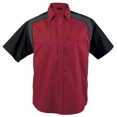 Mens Raptor Shirt  Red/Black/Granite / SML / Last 