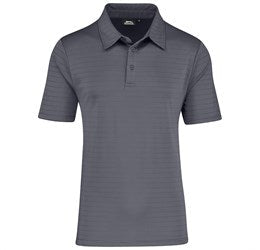 Mens Riviera Golf Shirt-L-Grey-GY