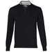 Mens Salvo 1/4 Zip Jersey - Black Only-2XL-Black-BL