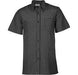 Mens Short Sleeve Prestige Shirt - Light Blue Only-2XL-Black-BL