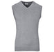 Mens Sleeveless Peru V-Neck Jersey-L-Grey-GY