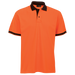 Mens Titan Golf Shirt Orange/Black / SML / Regular - Shirts