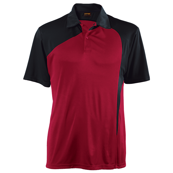 Mens Torpedo Golfer Red/Black / SML / Regular - Golf Shirts