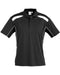 Mens United Golf Shirt - Red Only-L-Black-BL