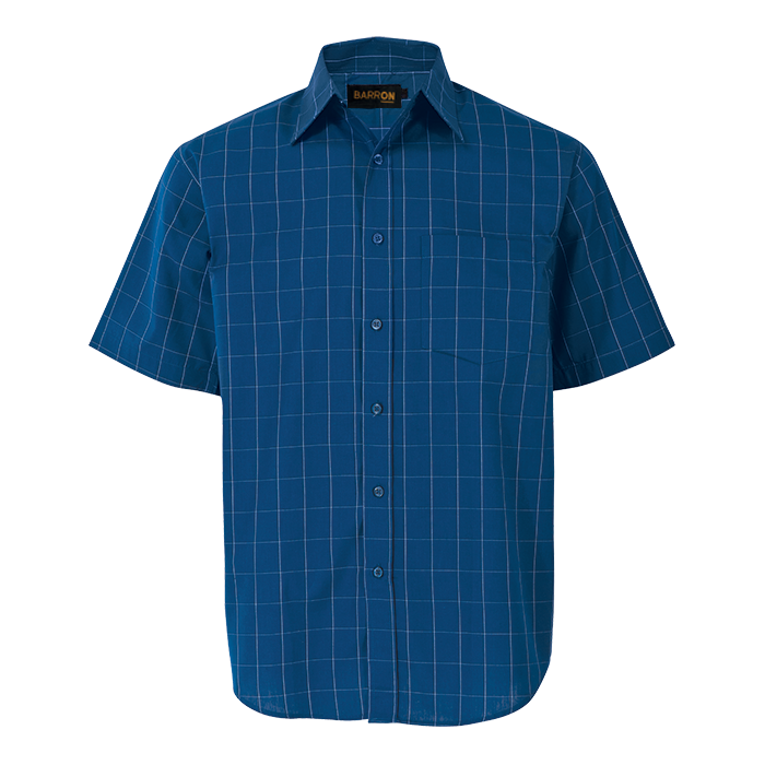 Metro Check Lounge Short Sleeve - Shirts-Corporate