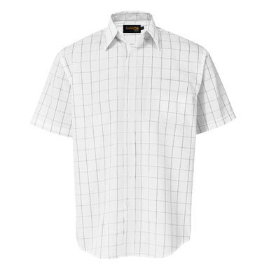 Metro Check Lounge Short Sleeve  White/Black/Grey / 