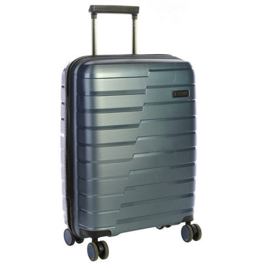 Microlite Hardshell 53cm Spinner Carry On Black (2.43kg)-Suitcases