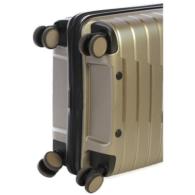 Microlite Hardshell 53cm Spinner Carry On Black (2.43kg)-Suitcases