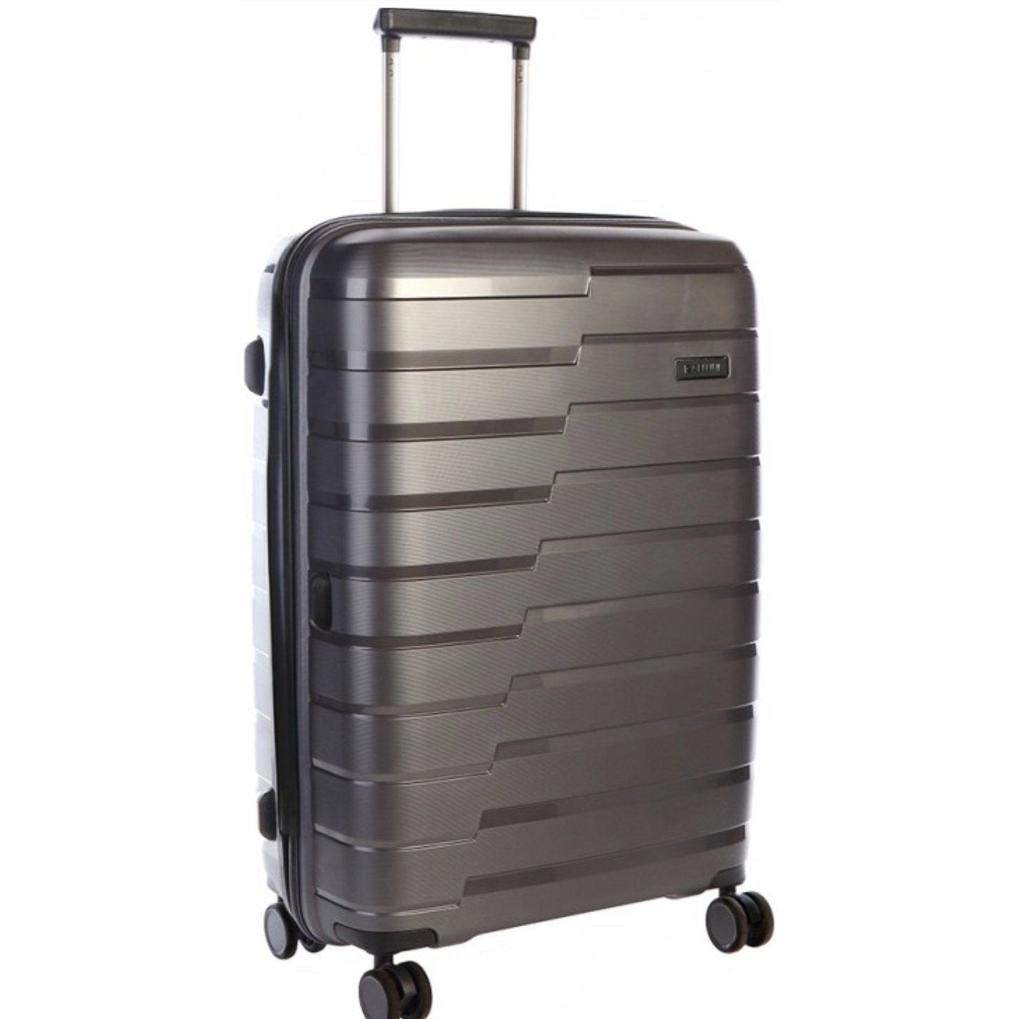 Microlite Hardshell 65cm Medium Spinner Charcoal (2.95kg)-Suitcases