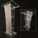 Modern Acrylic Lectern Podium - Lecterns