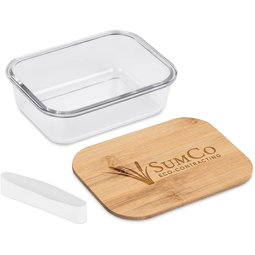 Moshi Glass & Bamboo Lunch Box