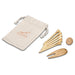 Nikko Bamboo Golf Accessories Set Natural / NT