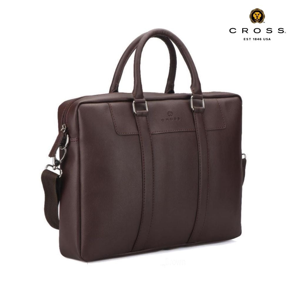 Office Laptop Briefcase | Brown-Briefcases