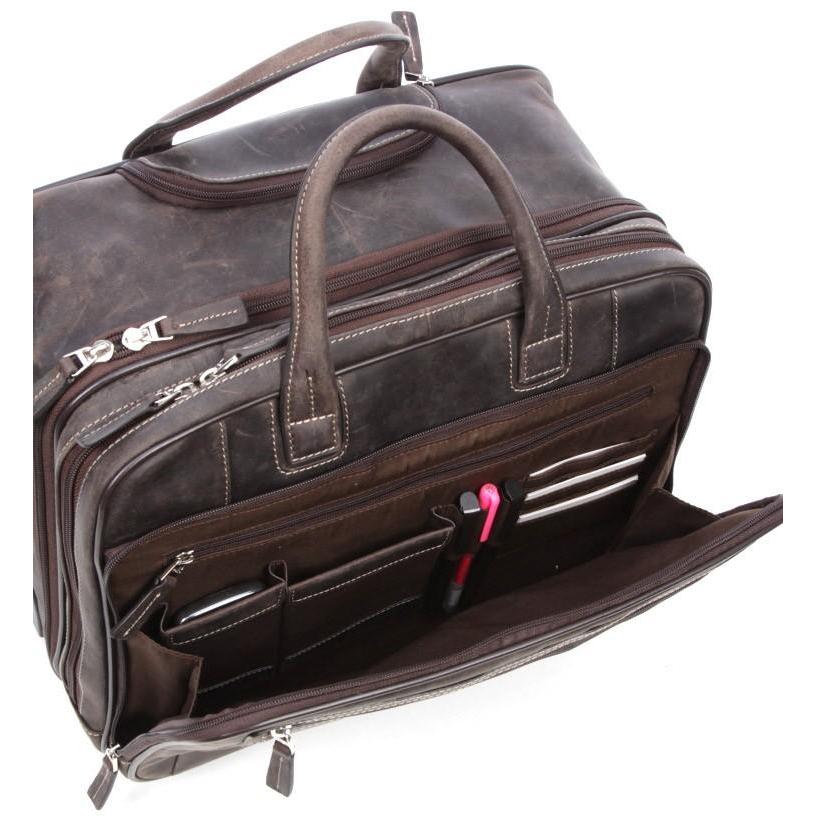 Outback Trolley Business Bag | Brown-