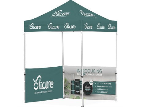 Ovation Sublimated Gazebo 2m X 2m - 2 Half-Wall Skins-Canopies & Gazebos