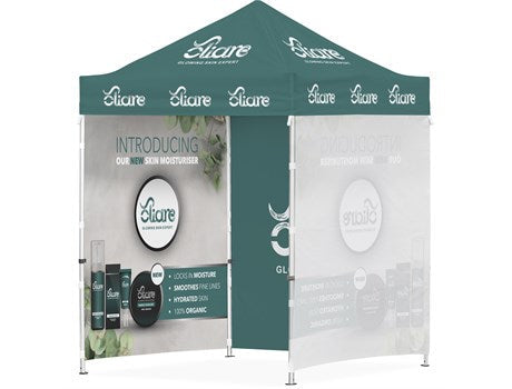 Ovation Sublimated Gazebo 2m X 2m - 3 Full-Wall Skins-Canopies & Gazebos