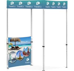 Ovation Sublimated Gazebo 1.5m X 1.5m - 1 Half-Wall Skin-Canopies & Gazebos