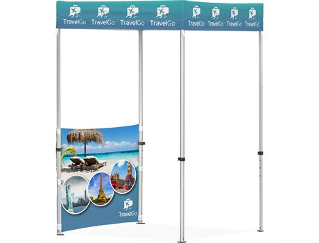 Ovation Sublimated Gazebo 1.5m X 1.5m - 1 Half-Wall Skin-Canopies & Gazebos