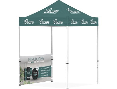 Ovation Sublimated Gazebo 2m X 2m - 1 Half-Wall Skin-Canopies & Gazebos