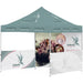 Ovation Sublimated Gazebo 3m X 3m - 2 Half-Wall Skins - 1 Full-Wall Skin-Canopies & Gazebos