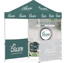 Ovation Sublimated Gazebo 2m X 2m - 2 Half-Wall Skins - 1 Full-Wall Skin-Canopies & Gazebos