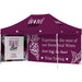 Ovation Sublimated Gazebo 4.5m X 3m - 1 Long Full-Wall Skin - 1 Short Full-Wall Skin-Canopies & Gazebos