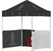 Ovation Sublimated Gazebo 2m X 2m Petite Frame - 3 Half-Wall Skins-Canopies & Gazebos