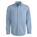 Oxford Long Sleeve Work Shirt Blue/White Stripe / M - High Grade Shirts