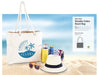 Paradise Cotton Beach Bag-Natural-NT