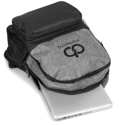 Parsons Laptop Backpack - Grey Only-Backpacks