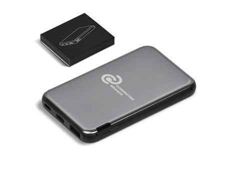 Pellaton 5 Compact 5000mAh Power Bank-Gun Metal-GM