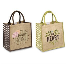 Polka Jute Tote-