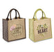 Polka Jute Tote-