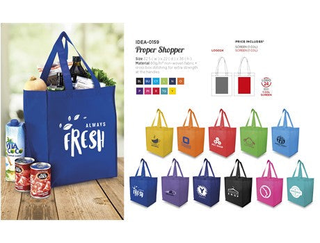 Proper Non-Woven Shopper-