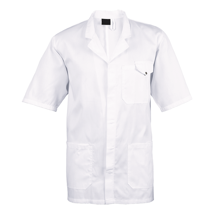 All-Purpose Short Sleeve Laboratory Coat XS - Protective Outerwear