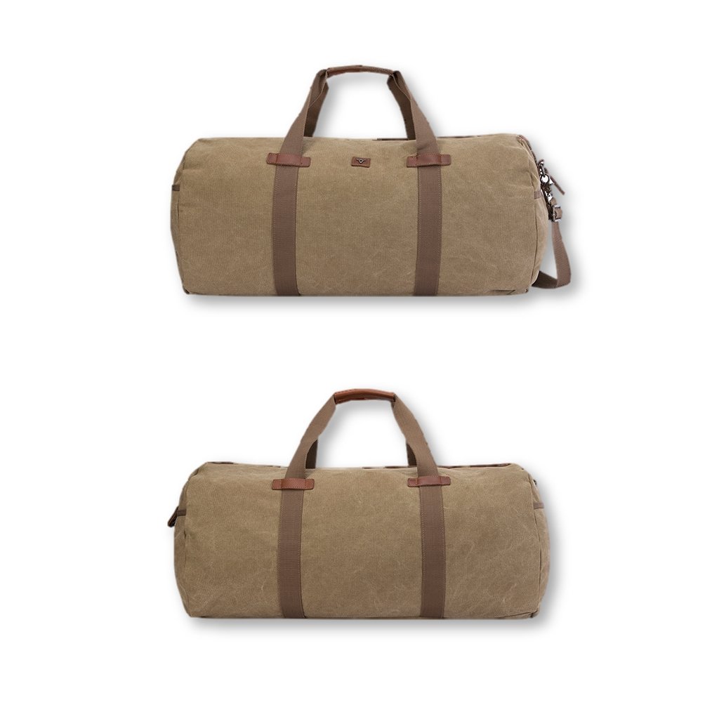 Rosey Canvas Duffel-Duffel Bags-Black