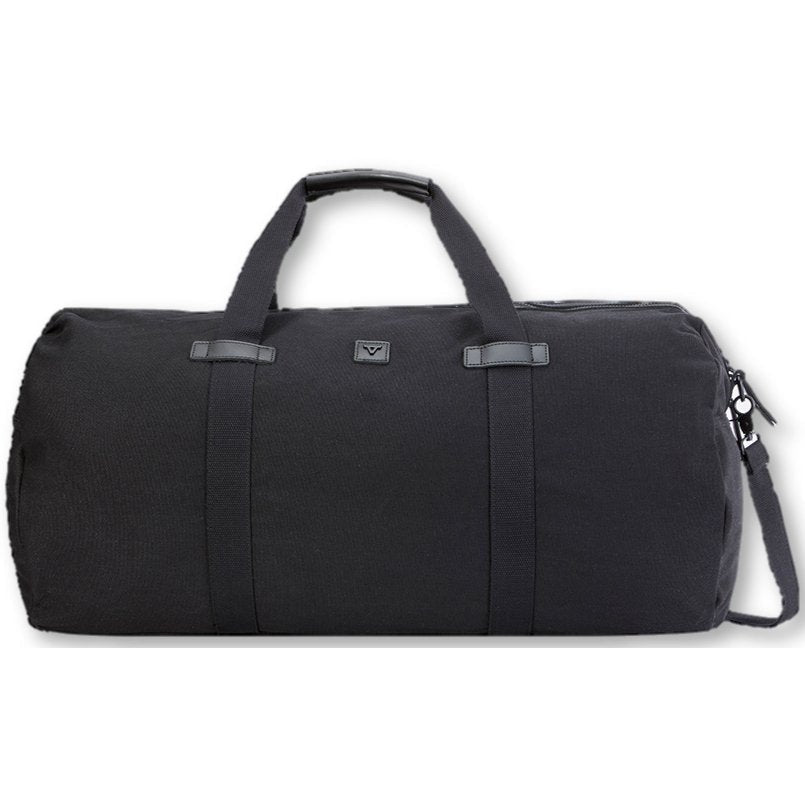 Rosey Canvas Duffel-Duffel Bags-Black