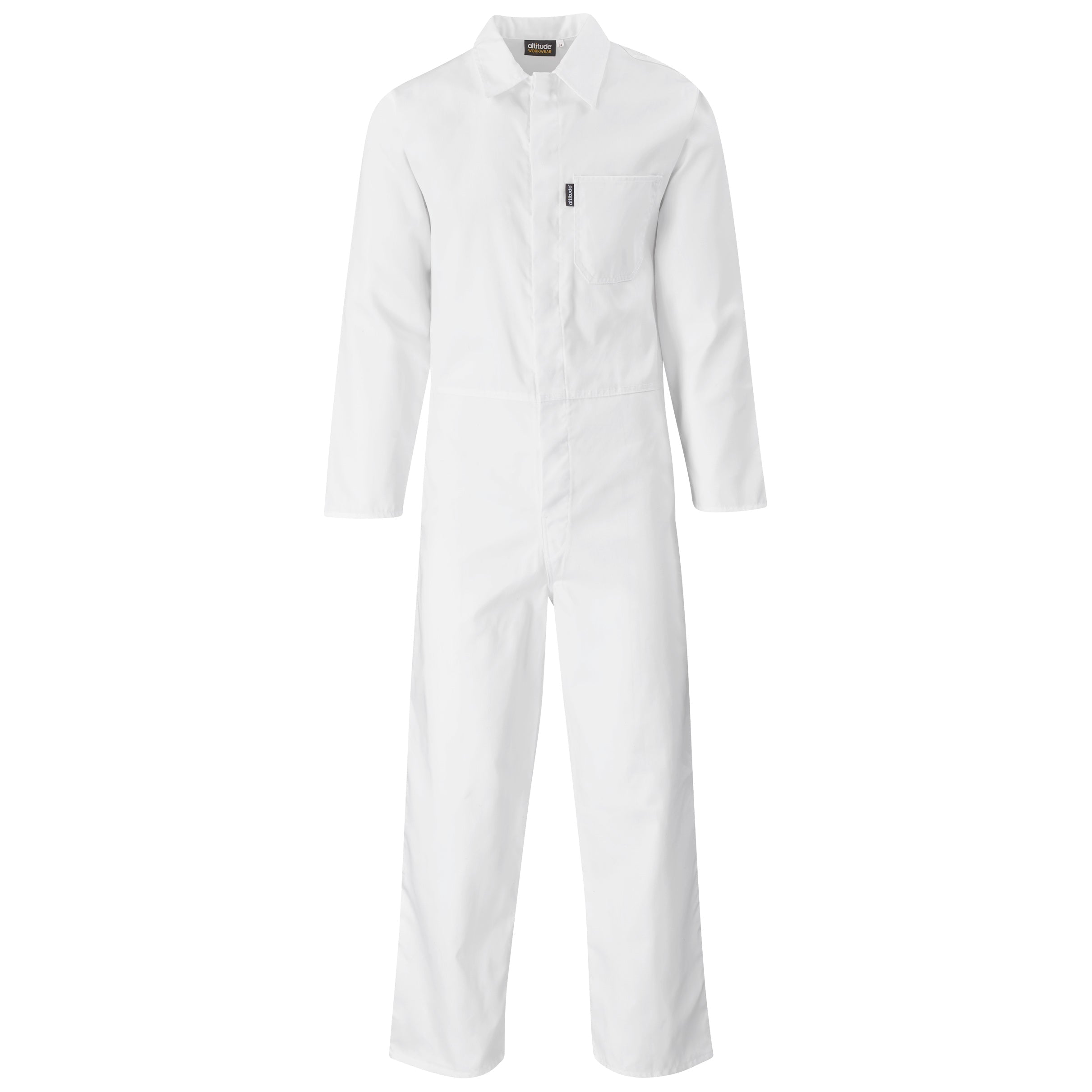 Safety Polycotton Boiler Suit-32-White-W