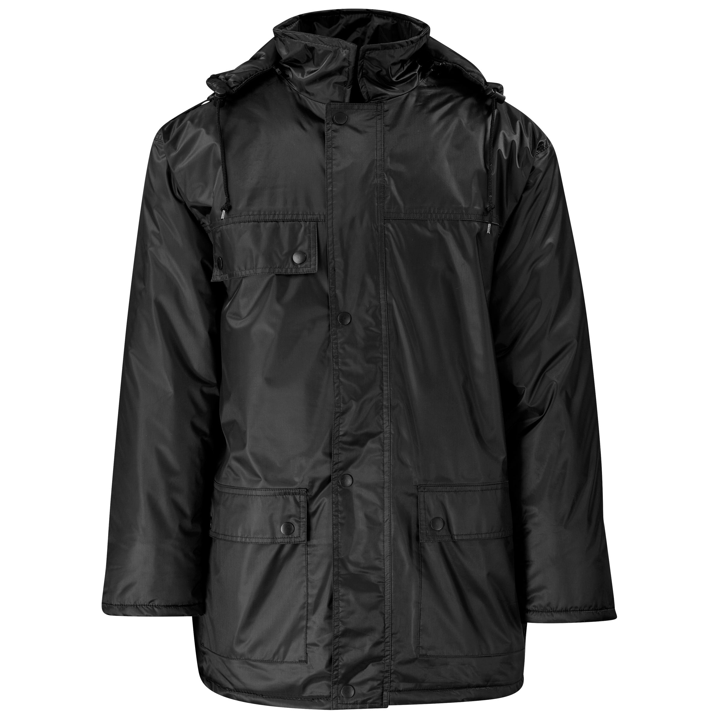 Sentry Parka Jacket-L-Black-BL