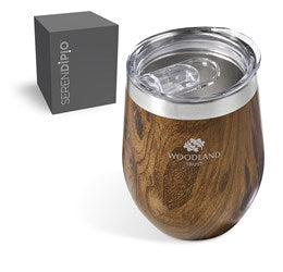 Serendipio Woodbury Vacuum Cup - 300ml-Brown-BN