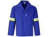 Site Premium Polycotton Jacket - Reflective Arms - Yellow Tape-