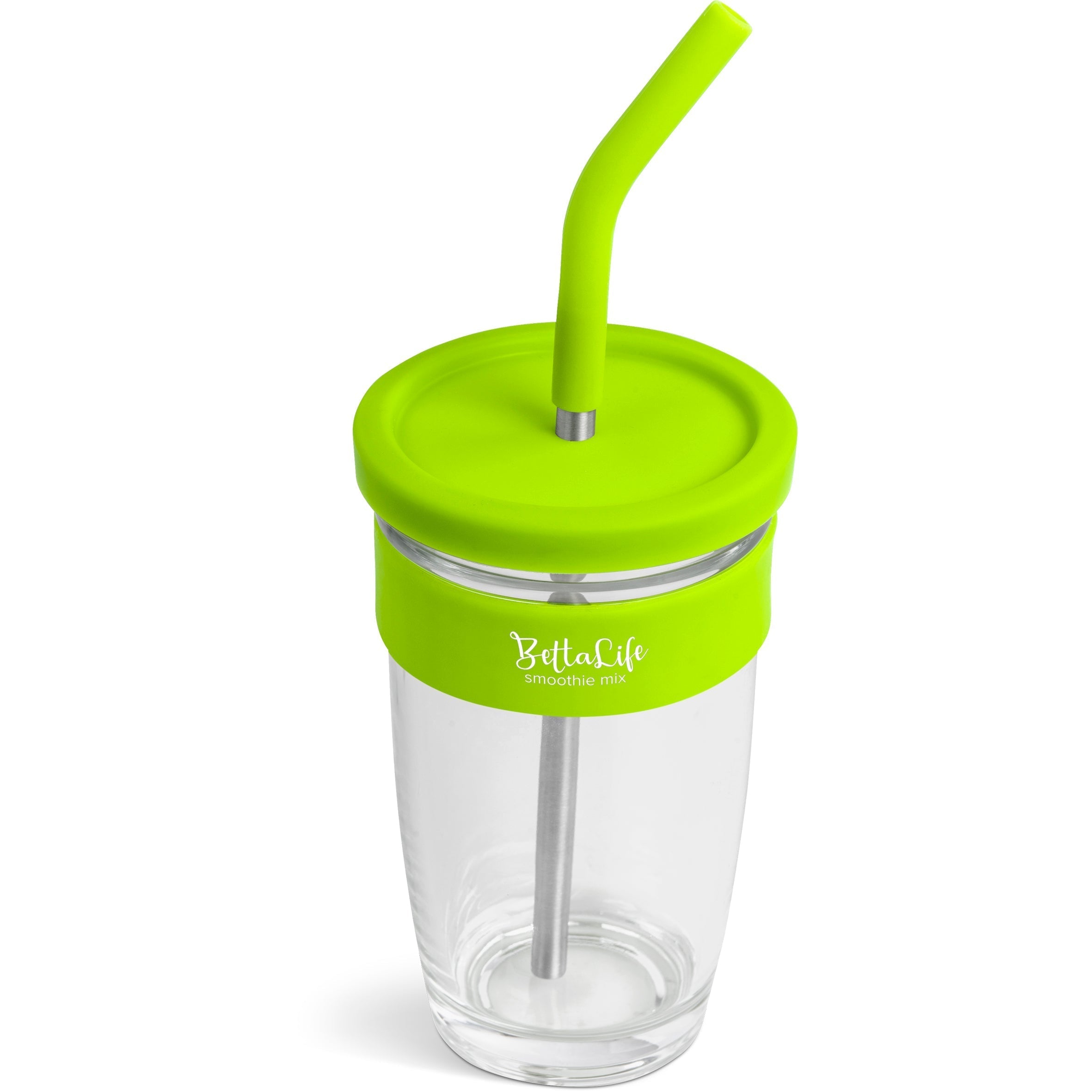 Slurp Kup & Straw - 480ML Lime / L