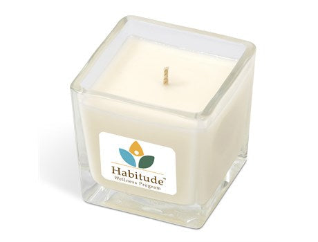 Soft Glow Candle-Solid White-SW