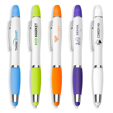 Sorbet Stylus Highlighter Pen-Solid White-SW