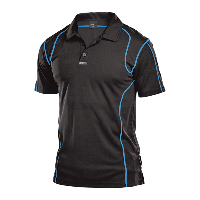 BRT Speedster Golf Shirt  Black/Blue / XS / Regular 